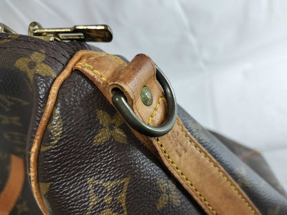 LOUIS VUITTON Monogram M41412 Keepall Bandouliere 60 Boston Bag