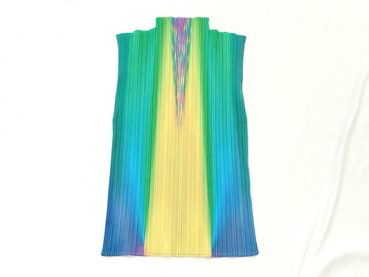 PLEATS PLEASE Issey Miyake Pleats Please High Neck Sleeveless Top