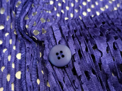 PLEATS PLEASE Issey Miyake Pleats Please Cardigan, Purple