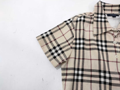 BURBERRY Nova Check Polo Shirt, Condition Considered, Tops