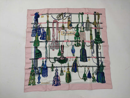 HERMES Carré 90 Passementrie Scarf