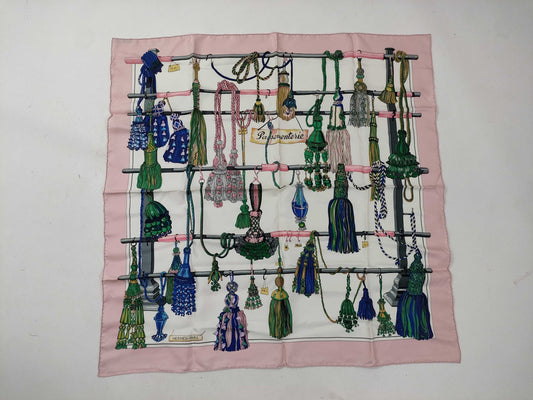 HERMES Carré 90 Passementrie Scarf