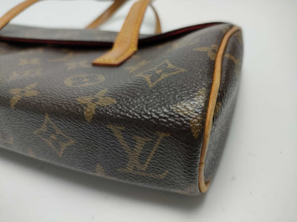 LOUIS VUITTON Monogram Sonatine Handbag