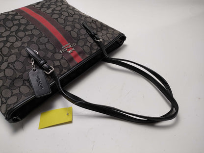 COACH Signature F39043 Tote Bag Boston Bag