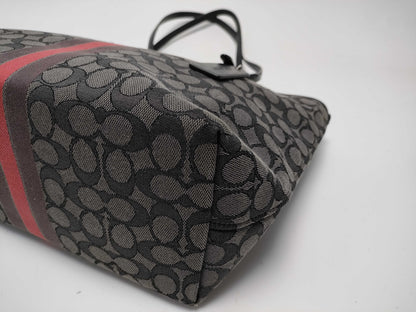 COACH Signature F39043 Tote Bag Boston Bag