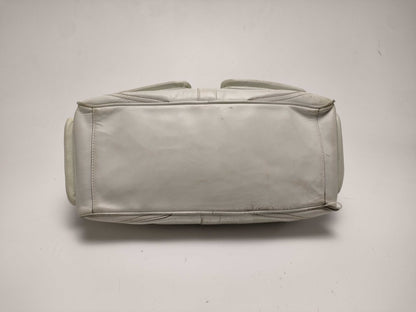 COACH 1808 Handbag White Turnlock Handbag