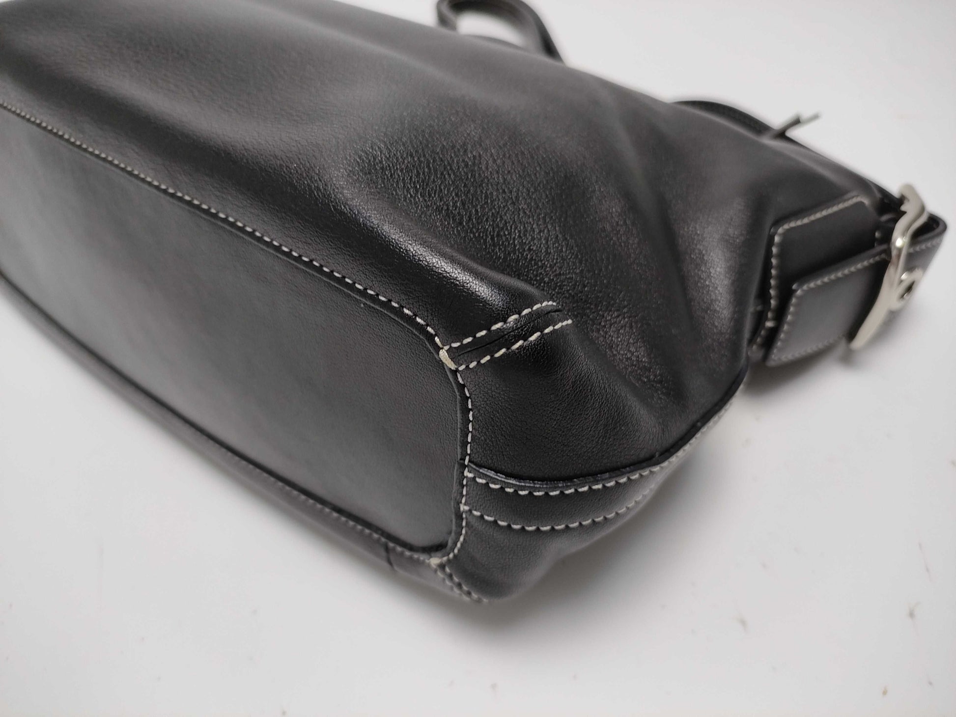 COACH 1417 One-Shoulder Black Shoulder Bag