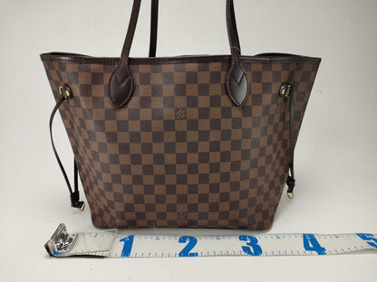 LOUIS VUITTON Damier N41358 Neverfull MM Tote Bag