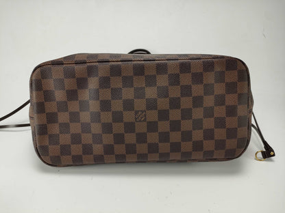 LOUIS VUITTON Damier N41358 Neverfull MM Tote Bag
