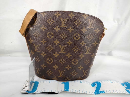 LOUIS VUITTON Monogram M51290 Drouot Shoulder Bag