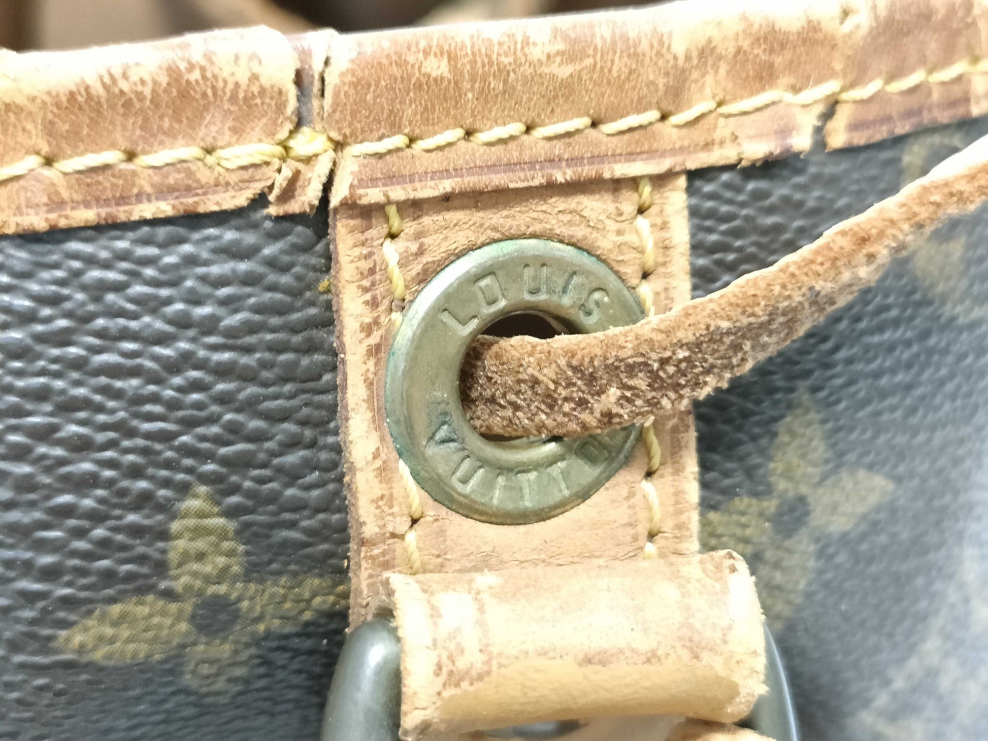 LOUIS VUITTON Monogram Noe Painted Shoulder Bag