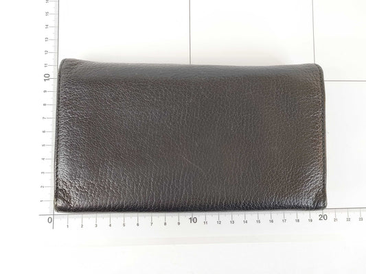 LOEWE Old Logo Leather Flap Wallet