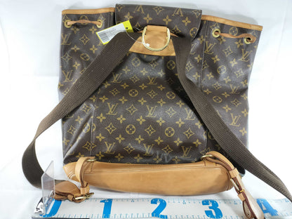 LOUIS VUITTON Monogram Montsouris GM Backpack