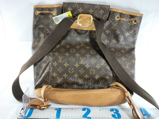 LOUIS VUITTON Monogram Montsouris GM Backpack