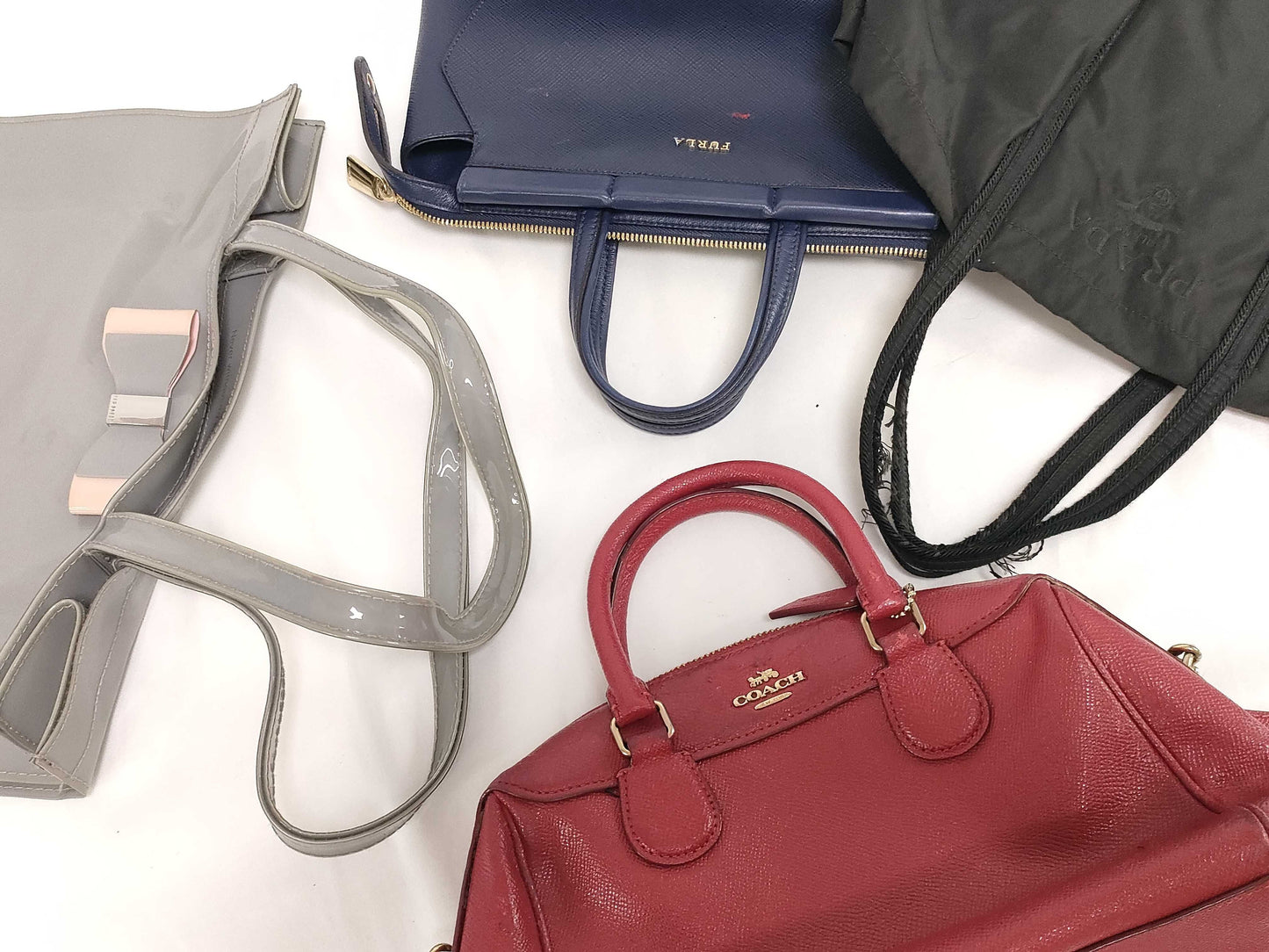 Prada/Coach/Furla handbags