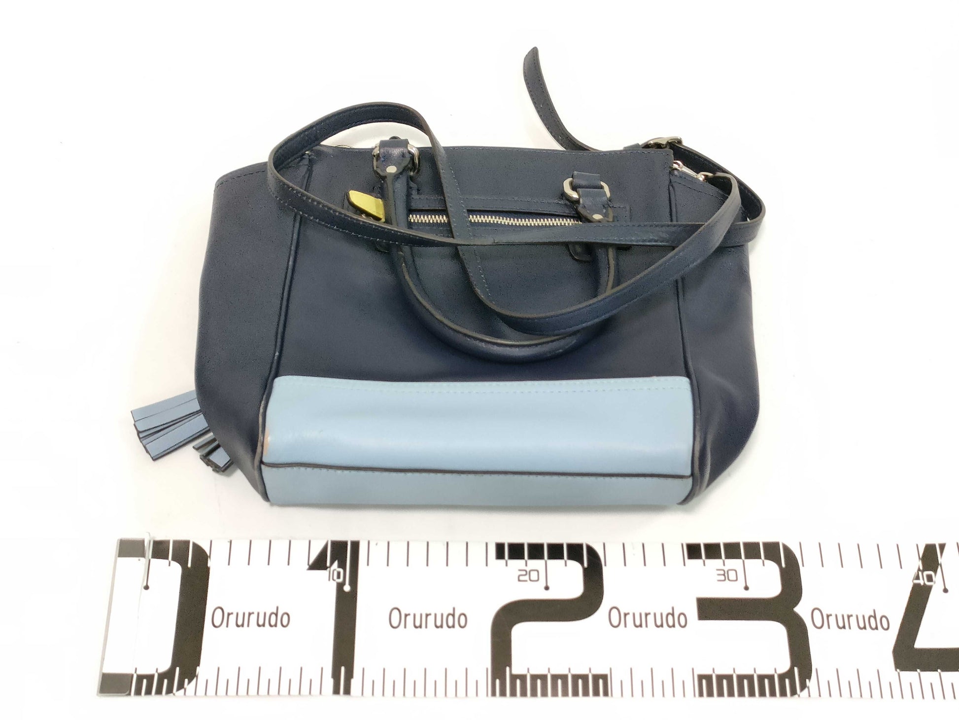 COACH Signature F24035/6097/2WAY Fringed Bag 3-Piece Set Shoulder Bag