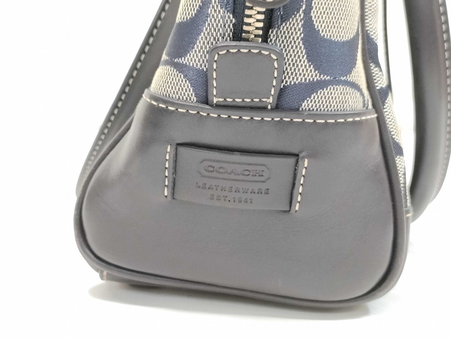 COACH Signature F24035/6097/2WAY Fringed Bag 3-Piece Set Shoulder Bag