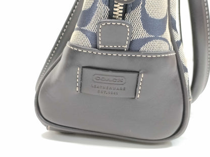 COACH Signature F24035/6097/2WAY Fringed Bag 3-Piece Set Shoulder Bag