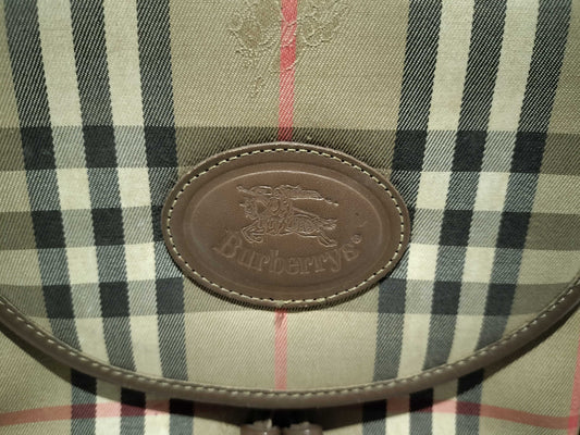 BURBERRY Nova Check Shoulder Bag
