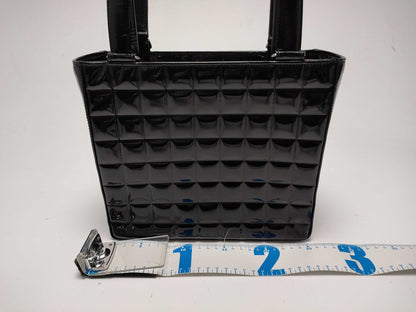 CHANEL Chocolate Bar Enamel Tote Bag