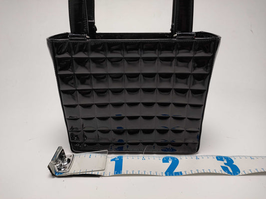CHANEL Chocolate Bar Enamel Tote Bag
