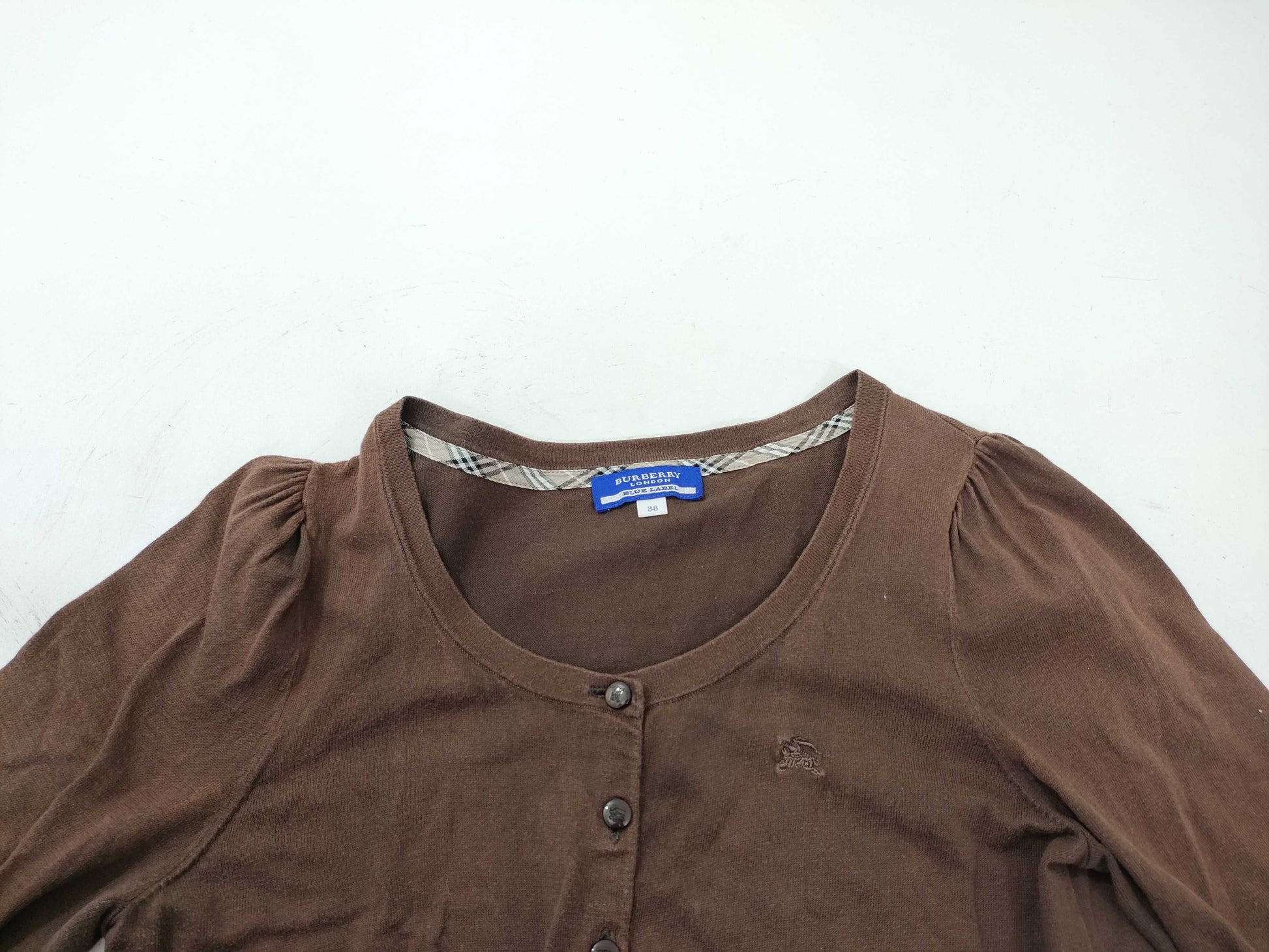 BURBERRY Brown Cardigan Cardigan