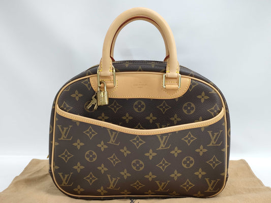 LOUIS VUITTON Monogram M42228 Trouville Handbag