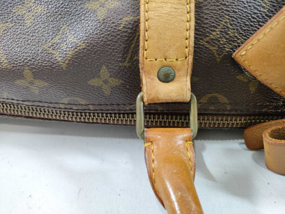 LOUIS VUITTON Monogram M41424 Keepall 55 Boston Bag