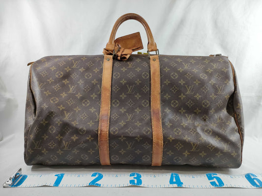 LOUIS VUITTON Monogram M41422 Keepall 60 Boston Bag