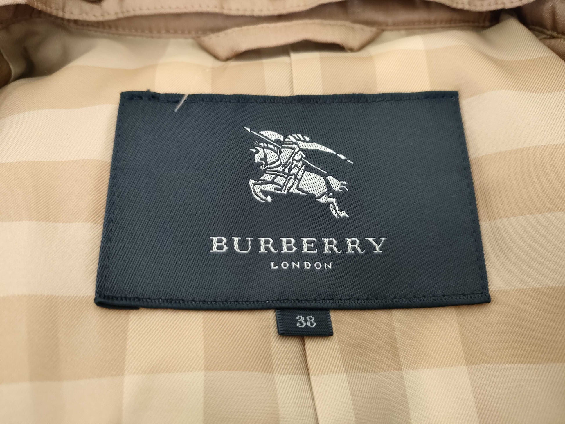 BURBERRY London Fox Fur Down Coat