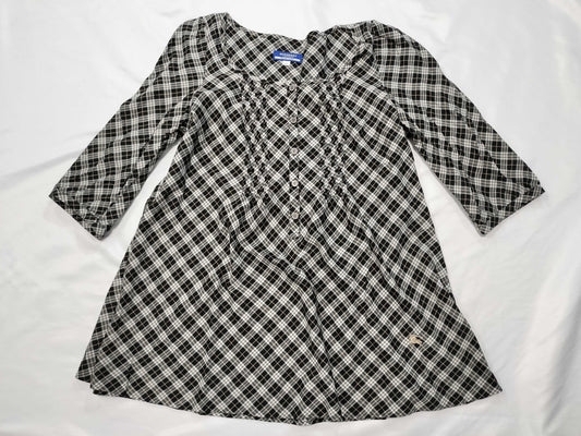 BURBERRY Blue Label Nova Check Blouse Tops Tops