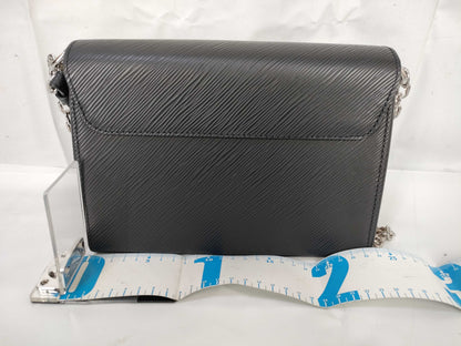 LOUIS VUITTON Epi Twist MM M50282 Black Mirrored Shoulder Bag