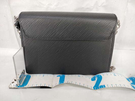 LOUIS VUITTON Epi Twist MM M50282 Black Mirrored Shoulder Bag