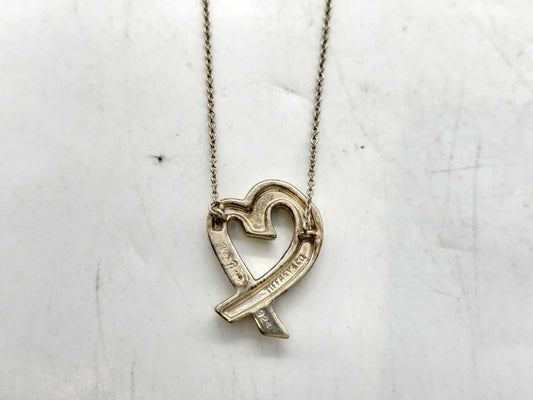 Tiffany & Co. Open Heart SV925 5.0g Necklace