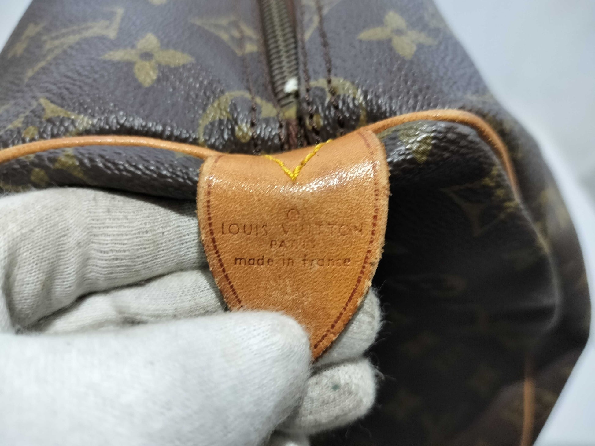 LOUIS VUITTON Monogram M41424 Keepall 55 Boston Bag