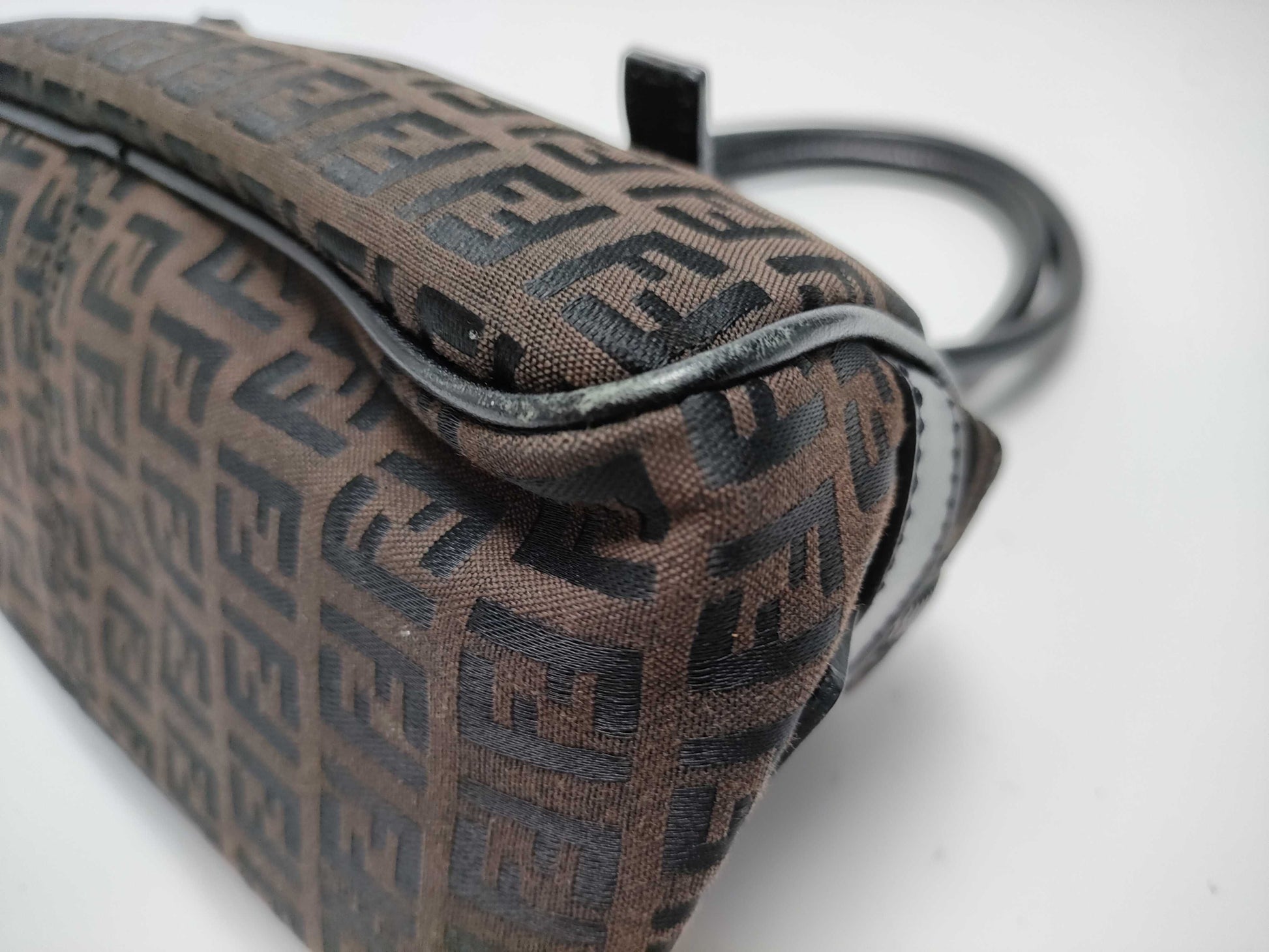 FENDI Mini Boston Handbag