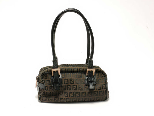 FENDI Mini Boston Handbag