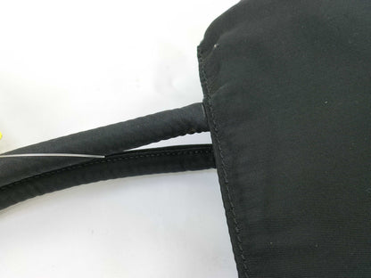 PRADA Nylon Handbag with Triangle Logo
