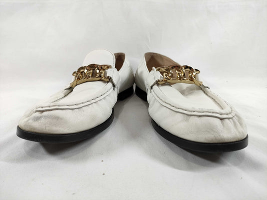 TODS Tod's Chain Leather Loafers