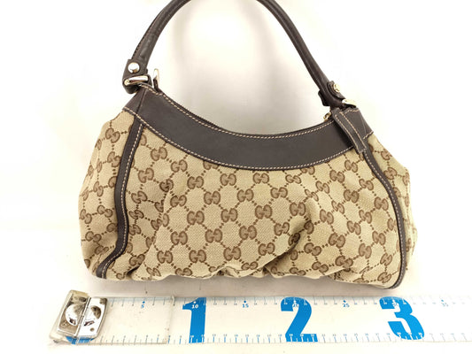 GUCCI GG canvas handbag