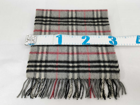 BURBERRY Nova Check 100% Cashmere Scarf