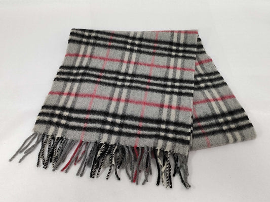BURBERRY Nova Check 100% Cashmere Scarf