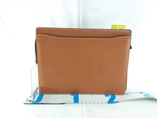 LOEWE Leather Second Bag Anagram Brown Second Bag