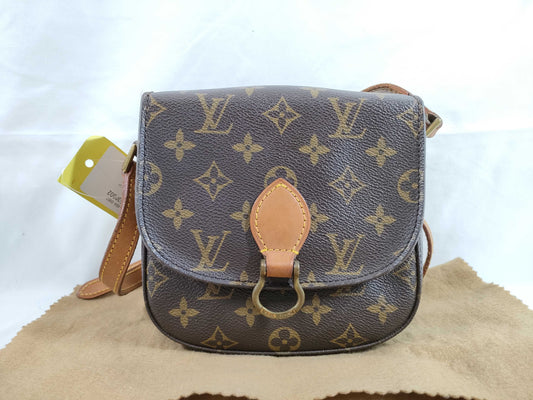 LOUIS VUITTON Monogram Mini Saint-Cloud Shoulder Bag