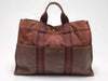 HERMES Foul Toe Half Leather Tote Bag