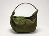 PRADA Nylon One-Shoulder Khaki Shoulder Bag