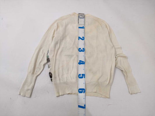 HERMES Cardigan with Natural Stone Motif