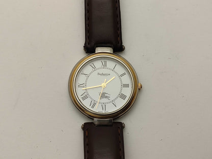 BURBERRY 8000 White Dial Burberry Women's Watch