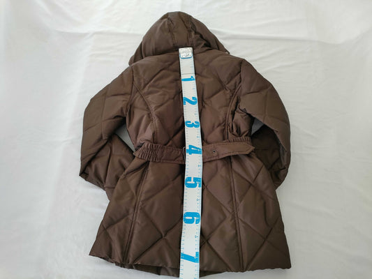 BURBERRY Nylon Coat Size 44 Brown Coat