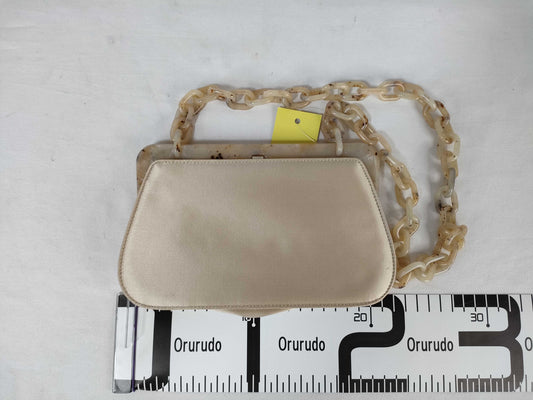 PRADA Nylon Clasp Pouch Chain Shoulder Bag